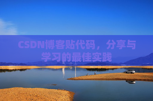 CSDN博客贴代码，分享与学习的最佳实践